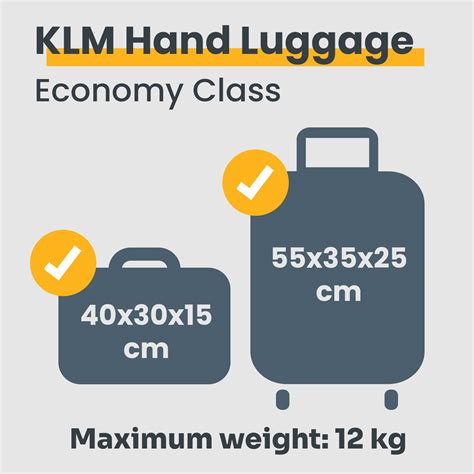 klm economy baggage allowance|klm baggage allowance carry on.